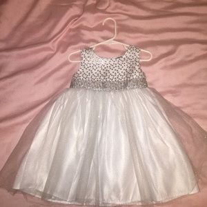 Gorgeous White Flower Girl Toddler Dress